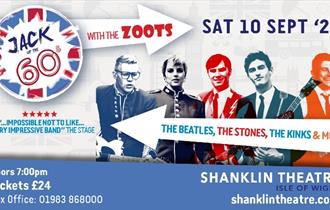Isle of Wight, Things to Do, Jack UP the 60's, Shanklin Theatre, Hits of line up
