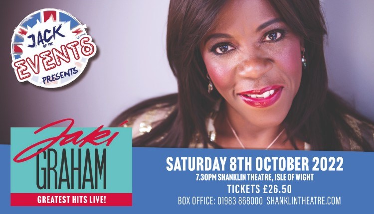 Jack Up Events Present, Shanklin Theatre, Isle of Wight, What's On, Jaki Graham