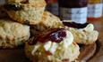 Isle of Wight, Eating Out, Tearooms and Garden, SHANKLIN Old Village, Laburnum Cottage, Cream Tea