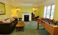 Living room with football table at Hunters, Ryde, Isle of Wight, self catering