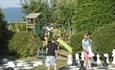 Garden games at Luccombe Hall Hotel in Shanklin - Isle of Wight Hotels.