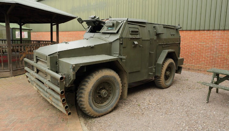 Vehicle at The Wight Military & Heritage Museum, Isle of Wight, Things to Do