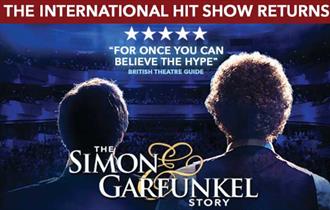 The Simon & Garfunkel Story event poster, Shanklin Theatre, Isle of Wight, music event, what's on