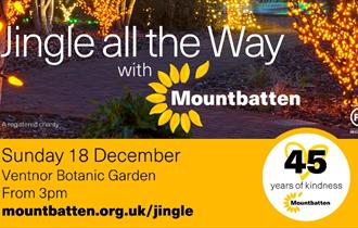 Isle of Wight, Things to do, Mountbatten Christmas Trails, Ventnor Botanic Gardens