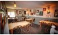 Isle of Wight, Pubs, The New Inn, Shalfleet, seating area

