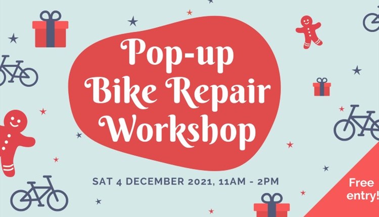 Isle of Wight, Things to Do, Christmas Event, Pop Up Bike Shop, YMCA, Shanklin