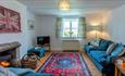 Isle of Wight, Accommodation, Self Catering, One Elm Cottage, Roud, Godshill, Living Room
