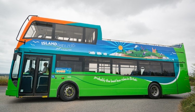 Southern Vectis bus - Isle of Wight sightseeing