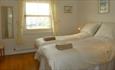 Twin bedroom at Solent Landing, Bembridge, self catering,