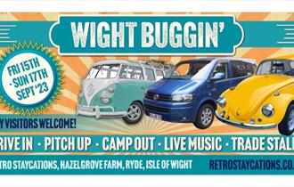 Wight Buggin' event poster, Ryde, Isle of Wight, what's on