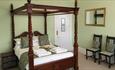 Four poster bed at the Snowdon House, B&B, Shanklin