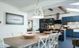 Kitchen and dining area at Redworth, Isle of Wight, Self Catering