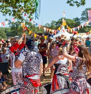 People dancing at Rhythmtree, what's on, events, Isle of Wight