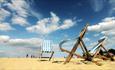 Deck chairs on Ryde beach, Isle of Wight, Things to Do