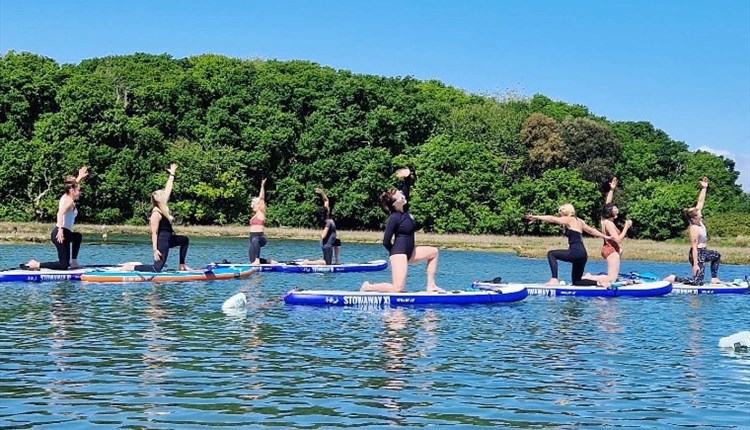 Isle of Wight, Things to Do, Health and Wellbeing, SUP, Yoga,