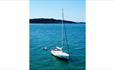 Salty Sailing yacht on the sea, charters, tours, water activities, Isle of Wight