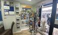 Isle of Wight, Tourist Information Point, Sandown, The Holiday Shop, inside shop
