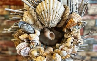 Seashell Wreath Craft Workshop