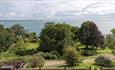 Sea view at Ocean Deck Apartment, self catering, Shanklin, Isle of Wight
