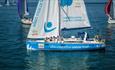 ellen macarthur yacht, Round the Island Race, Credit: SportographyTV