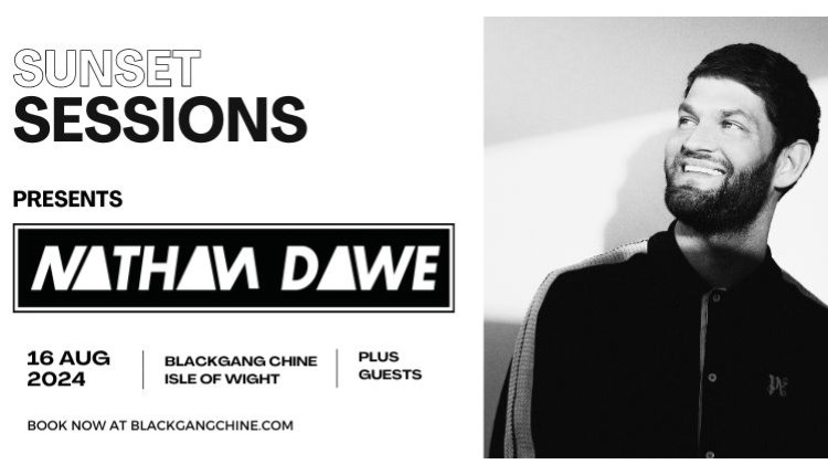 Isle of Wight, Things to do, Blackgang Chine, Sunset Sessions, Events, Presents Nathan Dawe