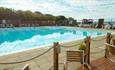 Whitecliff Bay Holiday Park - outside swimming pool