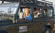 Staff member in Tackt-Isle Adventures vehicle, Isle of Wight, Things to Do