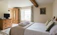 The Garden Room, double bedroom, at Tapnell Manor, Self-catering, West Wight, Isle of Wight