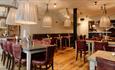 Dining area with pizza oven at The Coast Bar & Dining Room, Cowes, Eat & Drink - Copyright: Maria Bell