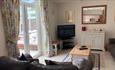 Lounge area at The Coach House in Shanklin, self-catering, Isle of Wight