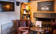 isle of Wight, Eating Out, Pubs, The Griffin, Godshill, Snug seating