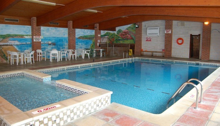 Swimming pool at The Wight - Isle of Wight accommodation