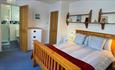Double ensuite bedroom at Three Gables, self catering, Isle of Wight