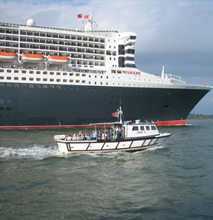 Cunard cruising on the sea, what's on, Isle of Wight, event