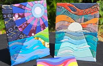 Kinusaiga Styled Textile Art - 'Landscapes' — image from event listing