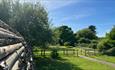 Isle of Wight, Accommodation, Self Catering, Glamping, Log Cabins, Outside Space Westfield Farm, Cranmore