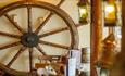 Isle of Wight - Shanklin - The Steamer Inn - Public House - Ships Wheel