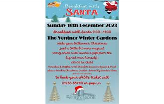 Isle of Wight, Things to do, Ventnor Winter Gardens, Breakfast with Santa
