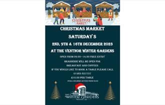 Isle of Wight, things to do, christmas markets, ventnor winter gardens