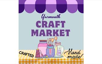 Isle of Wight, things to do, Yarmouth, market, crafts, poster