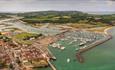 Aerial view of Yarmouth Harbour by C Taylor