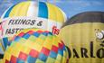 Hot air balloons at Isle of Wight Balloon Festival, Robin Hill, what's on, events