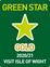 Green Star - Gold - Visit Isle Of Wight - 2020/21
