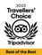 TripAdvisor Travellers Choice Best of the Best Award