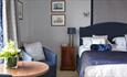 Double bedroom at The Royal Hotel, Ventnor, Isle of Wight Hotels