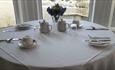Breakfast table at the Heatherleigh Bed and Breakfast, Accommodation, Shanklin, Isle of Wight
