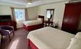 Bedroom at Calverts Hotel - Isle of Wight Hotels
