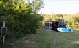 Isle of Wight, Camp Wight, Accommodation, Campervan on Large secluded plot
