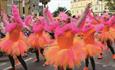 Isle of Wight, Things to Do, Carnival, Ryde Children's Carnival Day, Parade Dancers