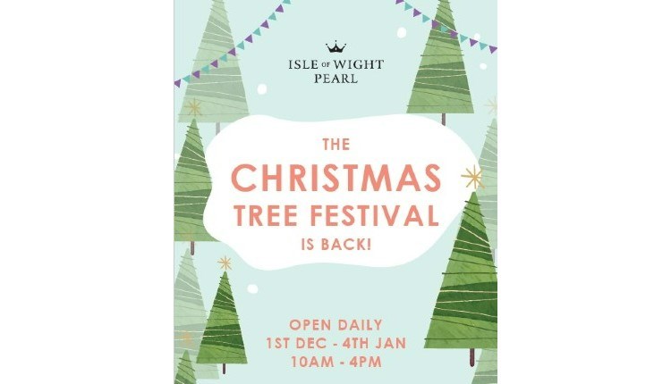 Isle of Wight Pearl Christmas Tree Festival image from poster, What's On